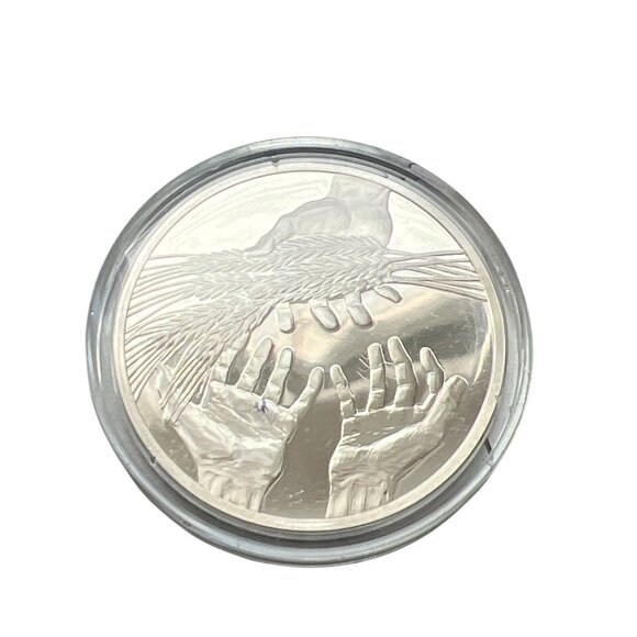 1974 Medallic Yearbook Sterling Silver Proof World Food Conference - Picture 1 of 3